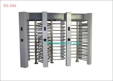 TCP / IP Security Safe Automatic Turnstiles / Two Channel Full Height Turnstiles