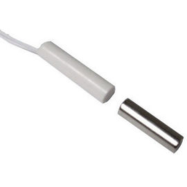 ABS Putih Brown φ6.8 * 27mm Magnetic Kontak Alarm tersembunyi Mounted