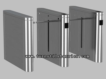 Bi-arah 304 Stainless Steel Jatuhkan Arm Turnstile Waterproof Lalu Lintas Barrier