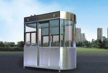 Stainless Steel Security Guard Pondok Daun, Taman Security Guard Shack