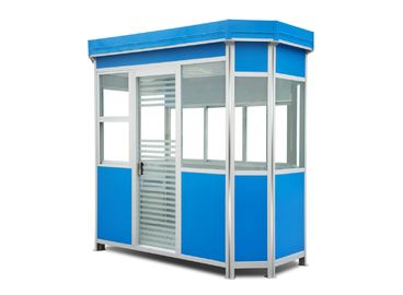 Sliding Window Security Guard Shelter High-kekuatan Aluminium Alloy