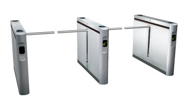 SS304 Stainless Steel Jatuhkan Arm Gerbang Handicap Flap Tripod pintu putar Lane Lebar 1100mm