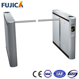 SS304 Stainless Steel Jatuhkan Arm Gerbang Handicap Flap Tripod pintu putar Lane Lebar 1100mm