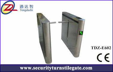 Fingerprint Drop Arm Barrier dengan Single / Double Swing Turnstile Gate