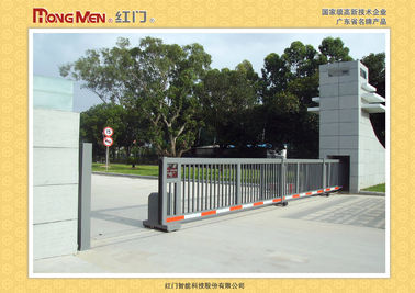 Powder Coating Telescopic Sliding gerbang otomatis Cantilever Sliding Gates
