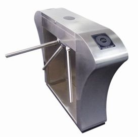 Listrik Perpustakaan Keamanan Tripod Turnstile Gerbang Bi Directional Access Pedestrian