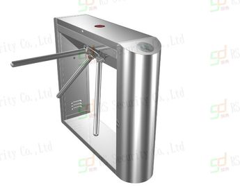Sekolah Waterproof Tripod Turnstile Gerbang Remote Control Sistem Akses Pintu