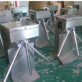 Shopping Mall Semi-auto Tripod Turnstile Gerbang Kontrol Dengan IR Sensor