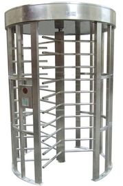 Luar Rustproof Penuh Tinggi Turnstile dengan Cahaya Alarm untuk Park RS485 AC220V 50Hz RS485