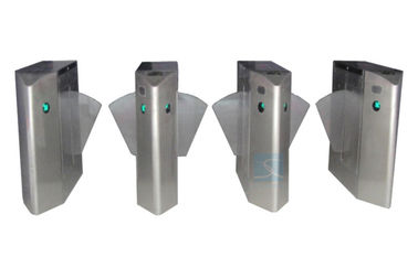 Stasiun Subway swing Gerbang Keamanan Barrier Sistem Half Height pintu putar
