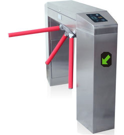 Pinggang-tinggi Tripod Turnstile Dua Arah Dengan IC Card Reader