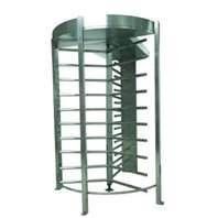 Stainless steel Pintu akses kontrol penuh Tinggi Turnstile gerbang bandara, stasiun bus