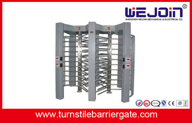 201 / 304 Stainless Steel Full Height Turnstile dengan transmisi Digital