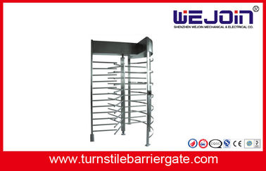 201 / 304 Stainless Steel Full Height Turnstile dengan transmisi Digital