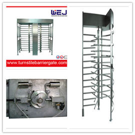 LED Display gerbang keamanan Pedestrian Controlled penuh Tinggi Turnstile