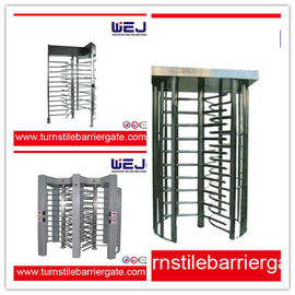 Penuh Tinggi sistem keamanan Turnstile gerbang masuk optik Dengan 3kg Driving Force