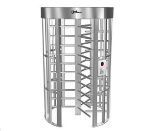 0.2s Keamanan Listrik Stainless Steel Penuh Tinggi Turnstile dengan RS485 Alarm Cahaya