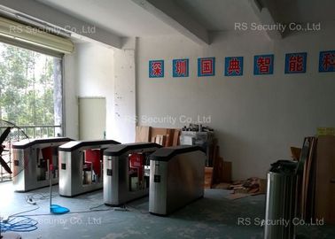 Metro Cerdas Red Wing pintu putar Empat Saluran Lalu Lintas Dengan IR Sensor Kontrol