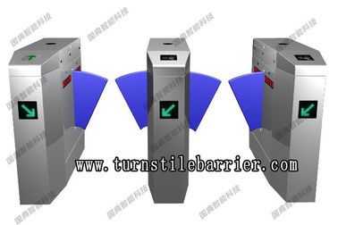 Parkir TCP IP Retractable Flap Barrier Gate Turnstile Tempat Klub Pintu