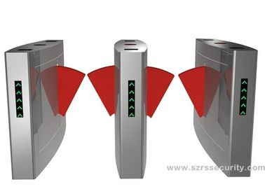 Keamanan Access Control Flap Barrier Gate Full Automatic Untuk Stasiun Dan Airport