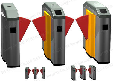 TCP otomatis / IP Flap Barrier Gate IR Remote Sensor Access Control