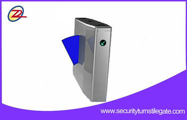 Fingerprint Flap Barrier Gate / Pembaca Kartu Rfid Flap Turnstile untuk Hanicap Lane