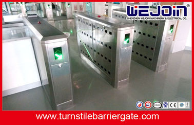 Setengah Tinggi Keamanan Access Control Turnstile Gerbang Flap Barrier Gate
