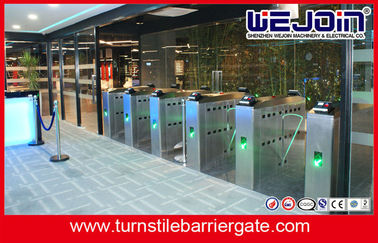 Access Control Flap Barrier Gate Anti Reversing Turnstile Gerbang Masuk Sistem