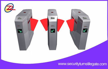 Full Automatic Falp Barrier Gate, Handicap Lane Flap Turnstile dengan Sistem Smart Card