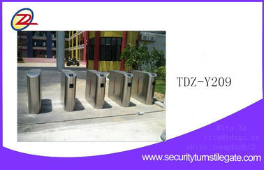 TCP / IP Interface Otomatis Keamanan Flap Gate Barrier DC Brushless Motor