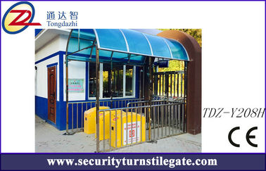 Anak-anak siput rem sayap Flap Barrier Gate dengan Silicone penutup pelindung