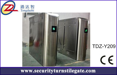 Sistem Tiket Barcode Bidirectional Flap Barrier Gate RFID Turnstile Untuk Museum