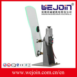 Kontrol Akses Flap Barrier Setengah Tinggi Pintu Putar Stainless Steel Untuk Sekolah