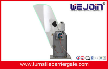 900mm Keamanan Flap Barrier Turnstile Masuk Sistem Bi - arah Dalam Paduan Aluminium