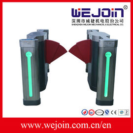 Lebar 900mm Flap Barrier Gate / Sistem Navigasi Pedestrian Otomatis