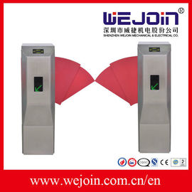 Lebar 900mm Flap Barrier Gate / Sistem Navigasi Pedestrian Otomatis
