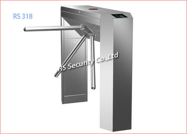 Fingerprint Security Pinggang Tinggi Turnstile Kehadiran Railway Station Barrier