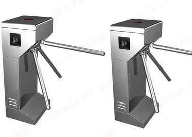 Keamanan Tinggi Low Noise Pinggang Tinggi Turnstile Dengan 304 Stainless Steel Material