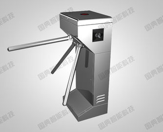Single Core 304 Stainless Steel Pinggang Tinggi Turnstile IR Sensor Barrier