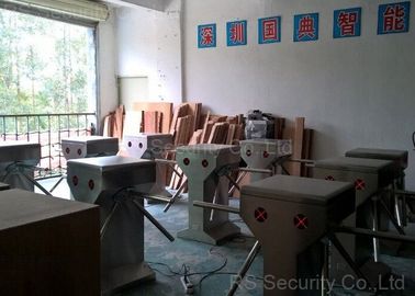Kontrol restoran Pinggang Tinggi pintu putar RFID Jalan Keamanan
