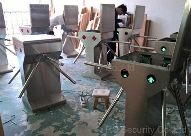 Kontrol restoran Pinggang Tinggi pintu putar RFID Jalan Keamanan