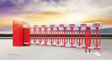 Hot Dipped Galvanized Boom Automatic Gates Heavy Duty Dengan Pagar Arm