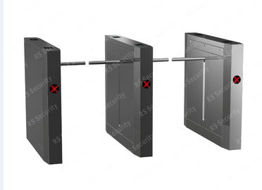 Perusahaan Automatic Turnstile Stainless Steel Jatuhkan Arm Barrier Gate