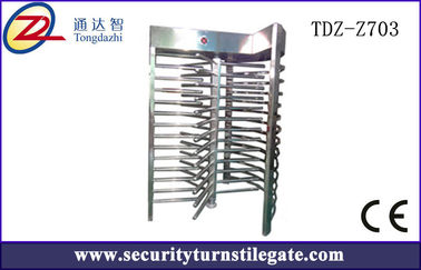Kontrol Akses Kontrol Turnstile Tunggal Penuh RFID, keamanan Turnstile Mekanik, noise rendah