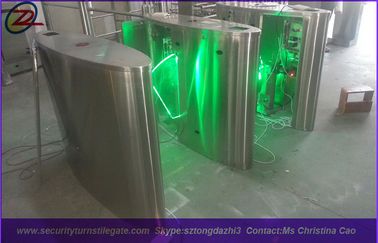 Indoor Building flap barrier gate sistem akses keamanan dengan RFID