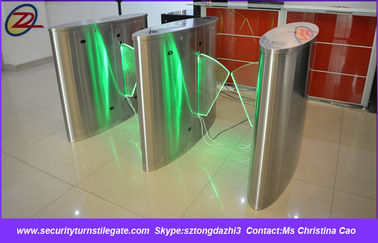 Pintu masuk keamanan gerbang penutup gerbang flap barrier untuk stadion