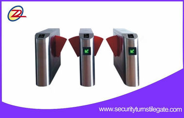 Tipe bevel shape flap barrier gate telah menutup blocking dan fungsi lainnya