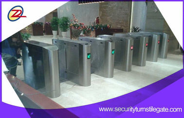 Tipe bevel shape flap barrier gate telah menutup blocking dan fungsi lainnya