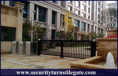 OEM 316 stainless steel Flap Turnstile Security Products untuk gimnasium