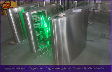Penuh Automatic Visitor Management Flap Turnstile Untuk Sistem Akses Pintu
